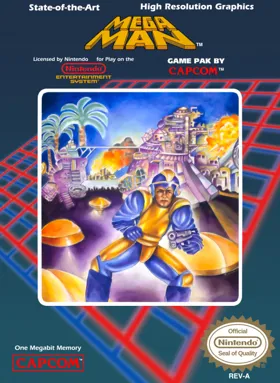 Mega Man (USA) box cover front